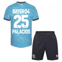 Bayer Leverkusen Exequiel Palacios #25 Tredje Tröja Barn 2023-24 Kortärmad (+ Korta byxor)